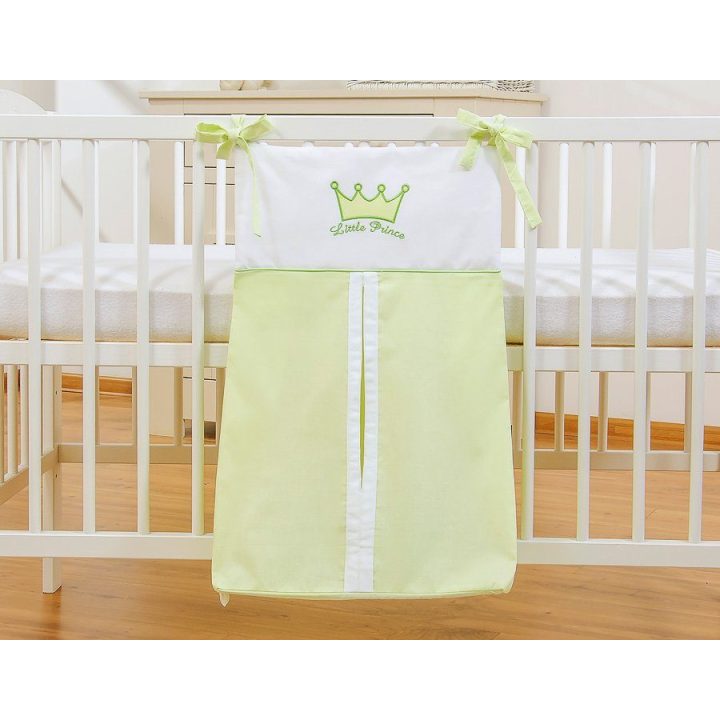 Kūdikių krepšys žalias Little Prince/Princess