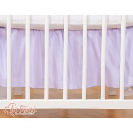 Lovytės apatinė užuolaidėlė Little Prince/Princess, alyvinė