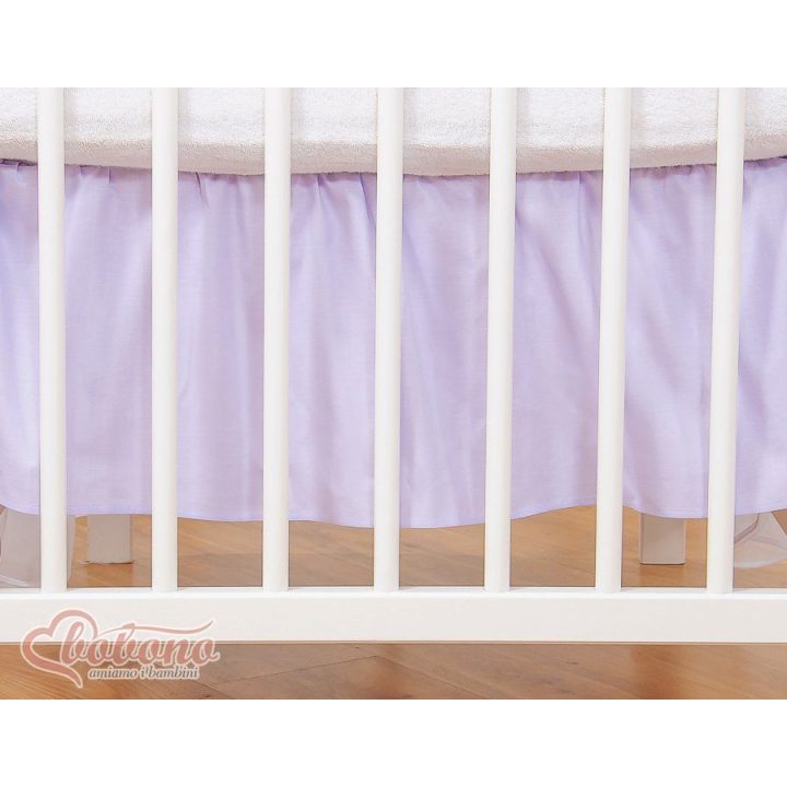 Lovytės apatinė užuolaidėlė Little Prince/Princess, alyvinė
