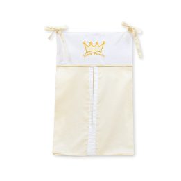 Kūdikio krepšys kreminės spalvos Little Prince/Princess