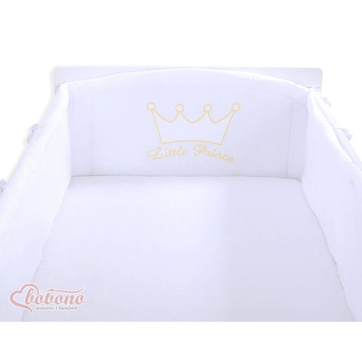 Universalus bamperis XXL baltas Little Prince/Princess