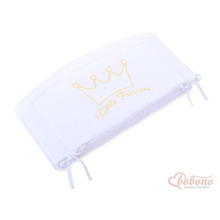 Universalus bamperis XXL baltas Little Prince/Princess