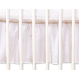 Lovytės sijonas Hanging Hearts, baltas, 120x60 cm