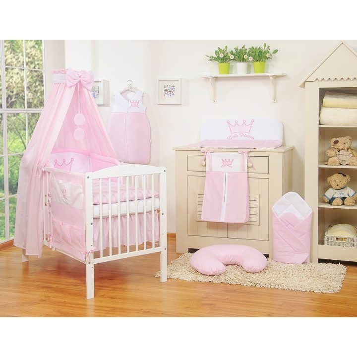Lovytės daiktadėžė rožinė Little Princess