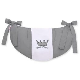 Žaislų krepšys žaliai pilkas Little Prince/Princess