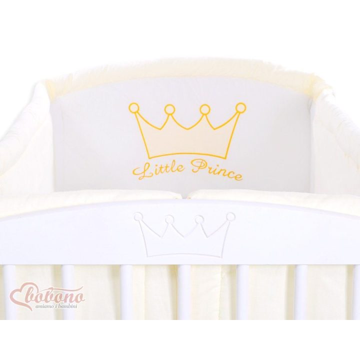 Lovytės apsauga kūdikiui Little Prince/Princess, kreminė