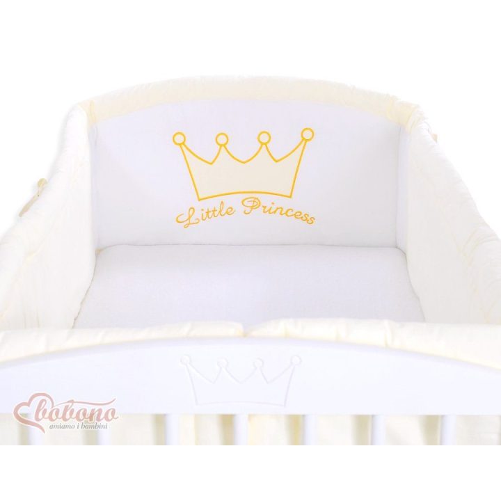 Lovytės apsauga kūdikiui Little Prince/Princess, kreminė