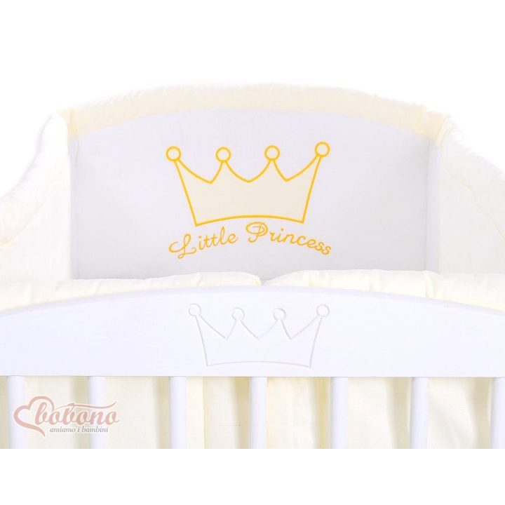 Lovytės apsauga kūdikiui Little Prince/Princess, kreminė