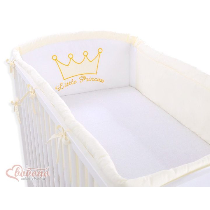 Lovytės apsauga kūdikiui Little Prince/Princess, kreminė