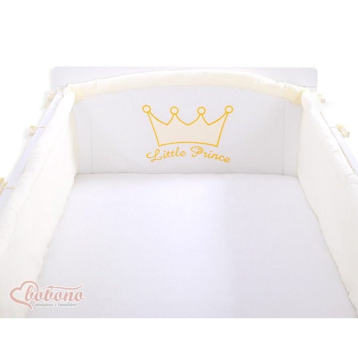 Lovytės apsauga kūdikiui Little Prince/Princess, kreminė
