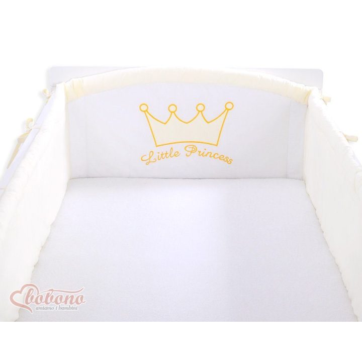 Lovytės apsauga kūdikiui Little Prince/Princess, kreminė