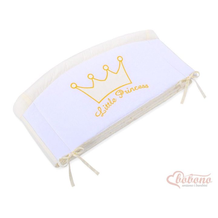 Lovytės apsauga kūdikiui Little Prince/Princess, kreminė