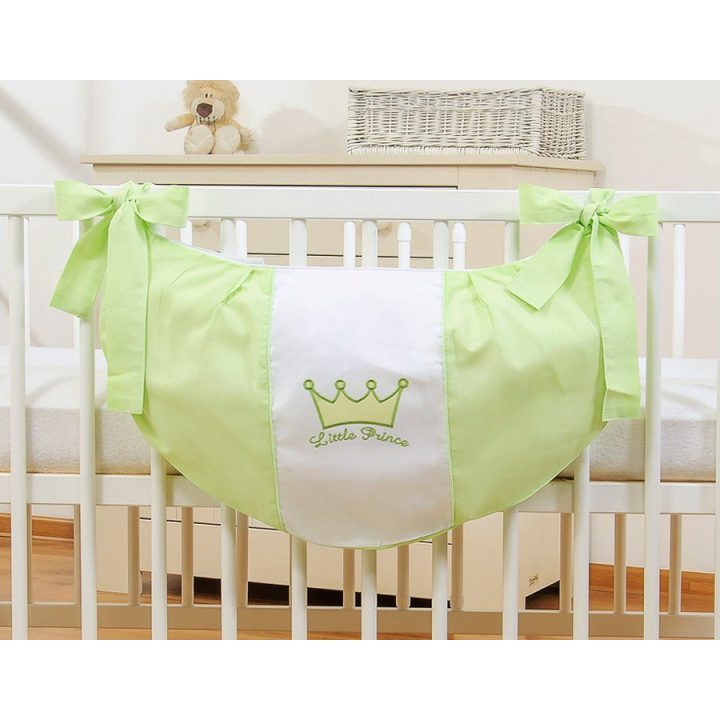 Žaislų krepšys žalias Little Prince/Princess