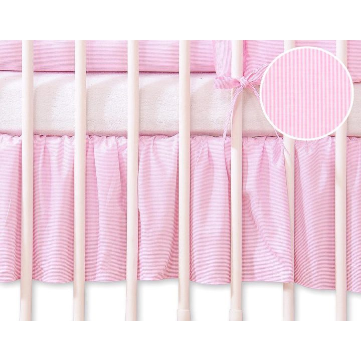 Lovytės sijonas Hanging Hearts rožinis 140x70 cm