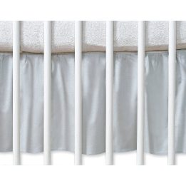 Lovytės apatinė užuolaida Hanging Hearts pilka 140x70 cm