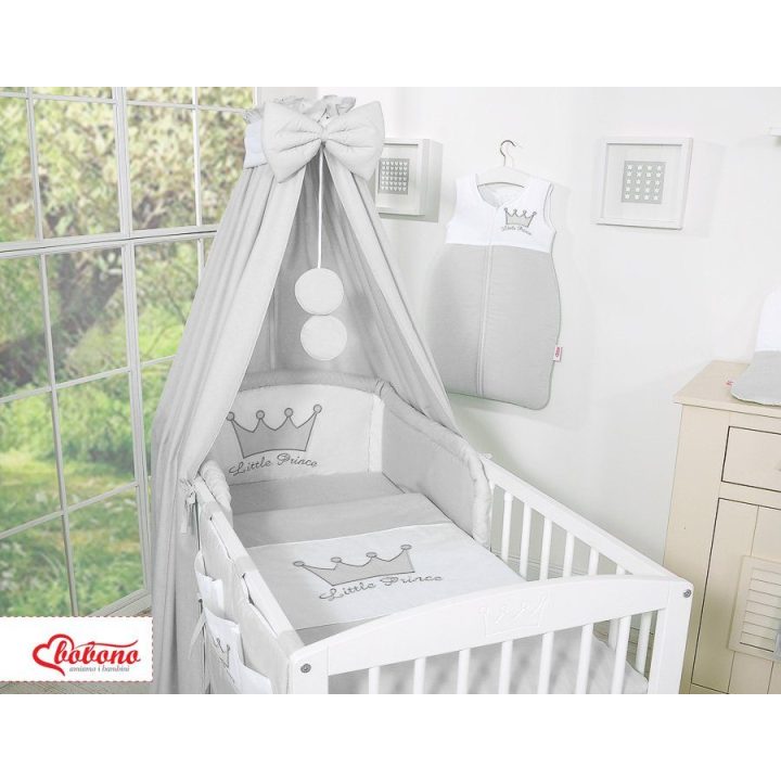 Lovos baldakimas vaikams pilkas Little Prince/Princess