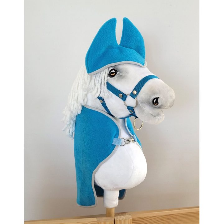 Hobby Horse rinkinys: turkio spalvos pledas ir ausinukai