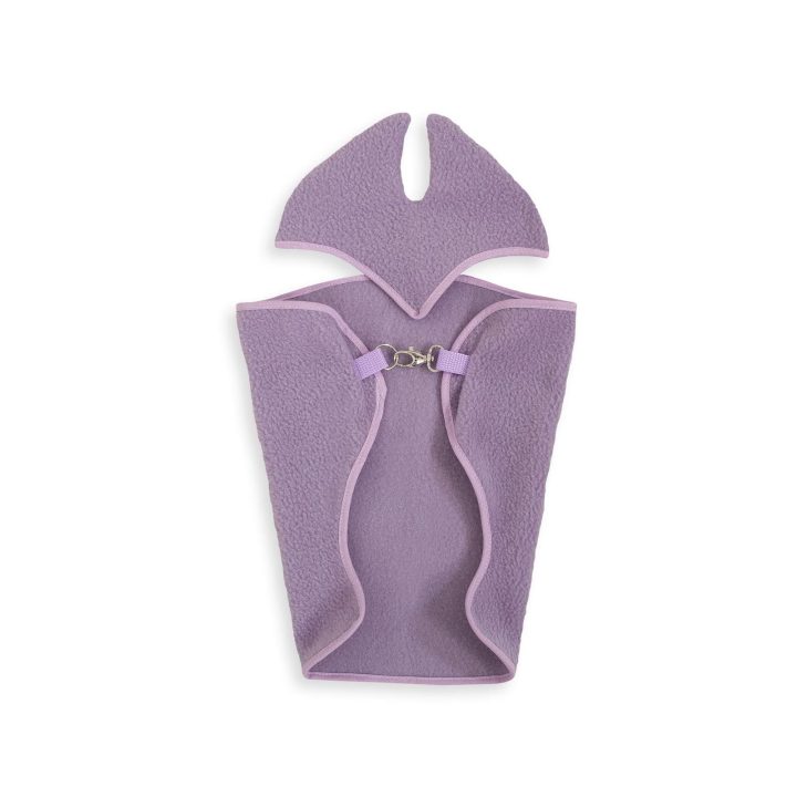 hobby horse violetinis flisinis pledas ir ausinukai