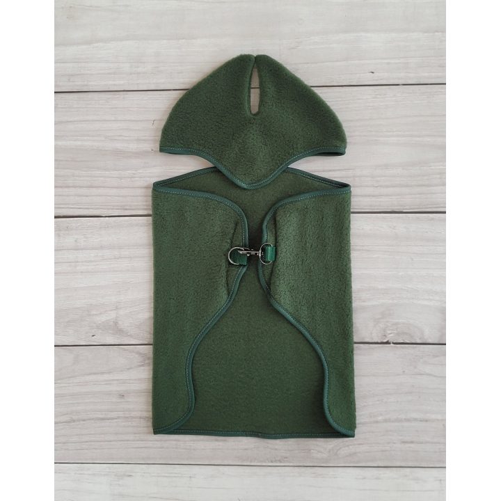 Hobby Horse rinkinys: žalia vilnonė antklodė ir ausinukai