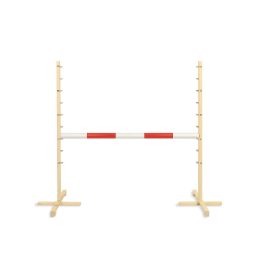Šokinėjimo kliūtis hobby horse su raudona sija 120 cm