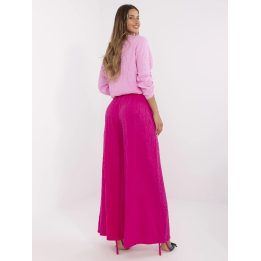 Kelnės fuksinės spalvos elegantiškos moterims