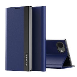 Telefono dėklas su atvartu ir stovu, mėlynas