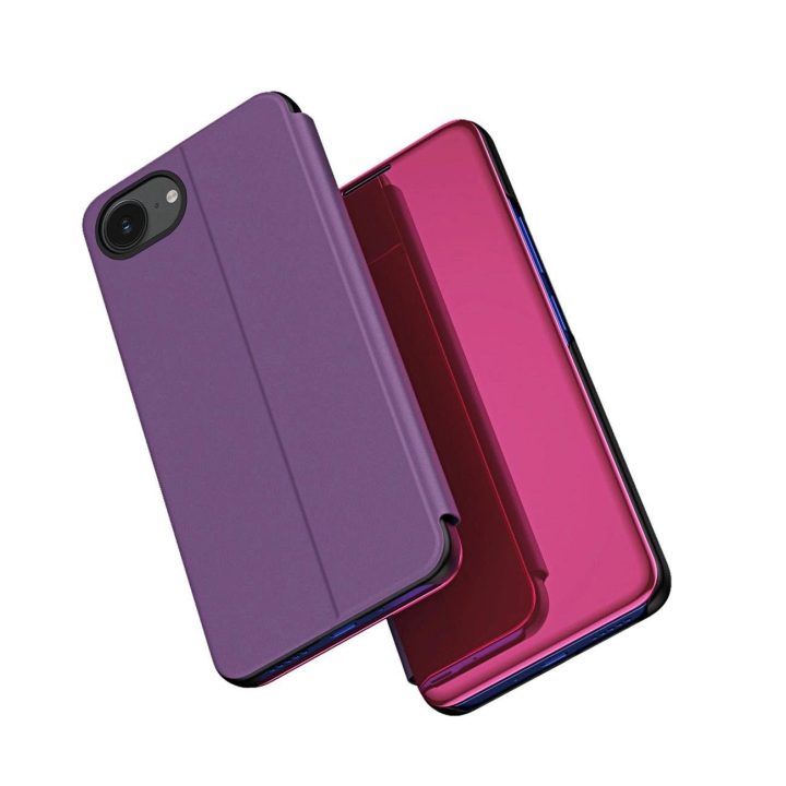 Dėklas iPhone 16e su dangteliu, rožinis