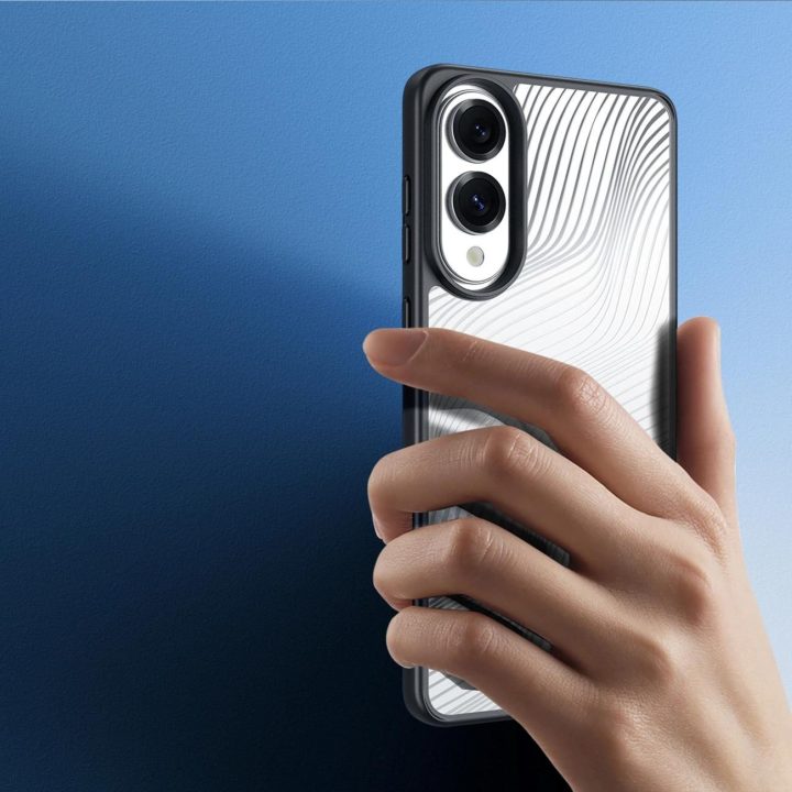 Dėklas juodas Samsung Galaxy S25 Edge telefonui