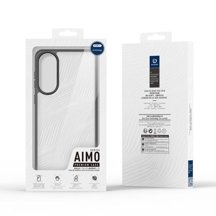 Dėklas juodas Samsung Galaxy S25 Edge telefonui