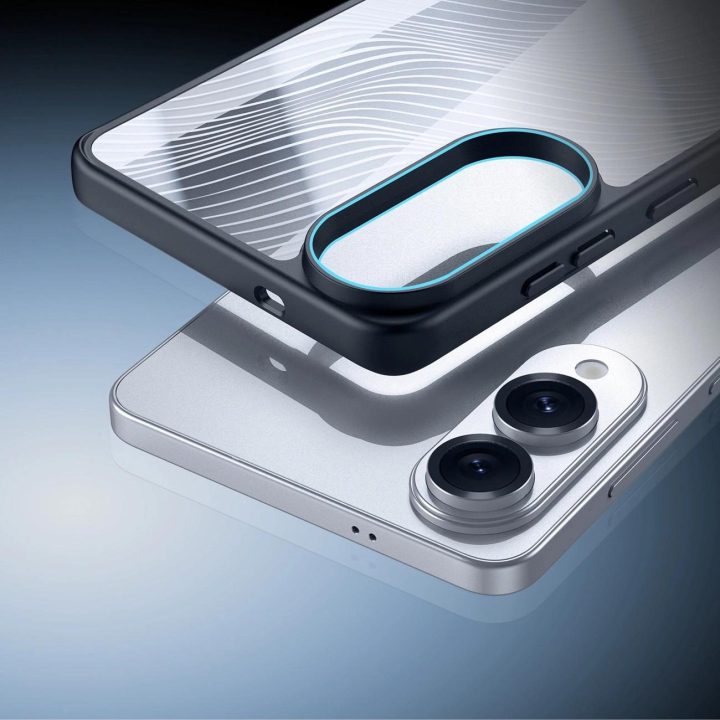 Dėklas juodas Samsung Galaxy S25 Edge telefonui