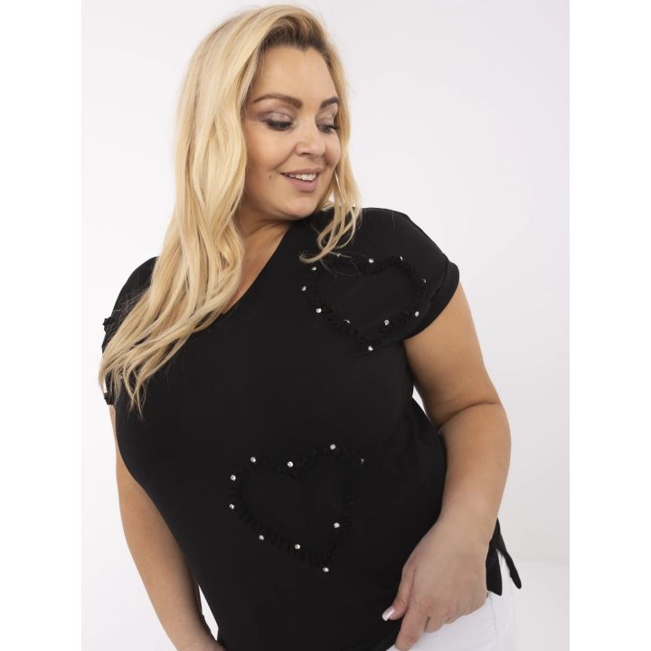 Palaidinė juoda elegantiška