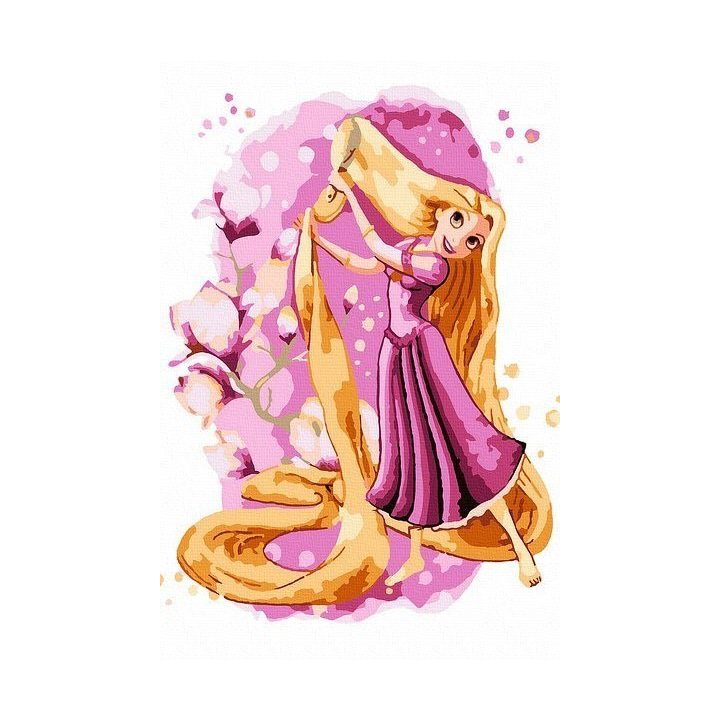Tapyba pagal skaičius Rapunzelis 20x30 cm