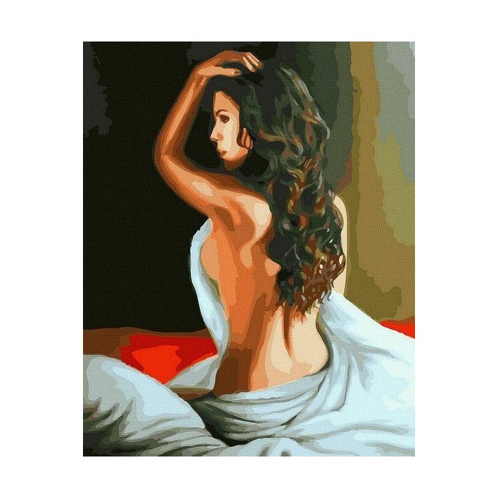 Tapyba pagal skaičius Ryto gražuolė 40x50 cm