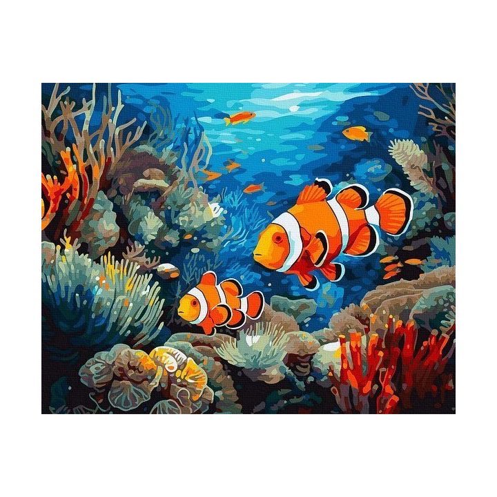 Tapyba pagal skaičius Povandeninis rojus 40x50 cm