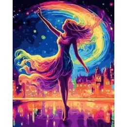 Tapyba pagal skaičius Aurora šokis 40x50 cm