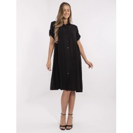 Suknelė juoda elegantiška kasdienai