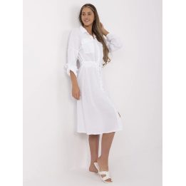 Suknelė balta moteriška elegantiška
