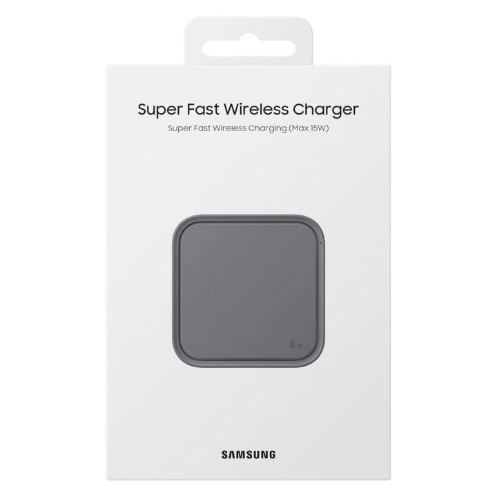 Belaidė įkrovimo stotelė Samsung 15W juoda