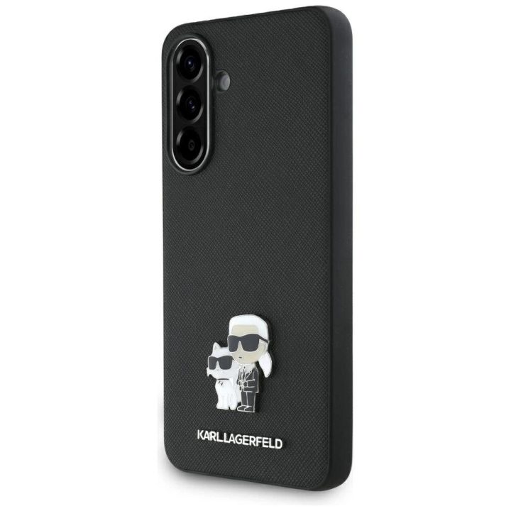 Telefono dėklas Samsung Galaxy A56 juodas Karl Lagerfeld