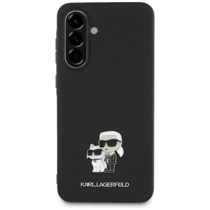 Telefono dėklas Samsung Galaxy A56 juodas Karl Lagerfeld