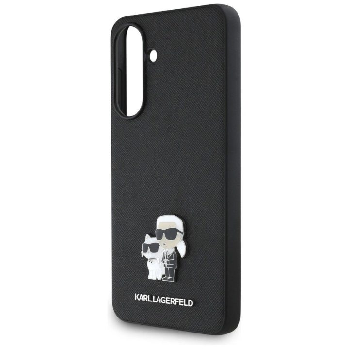 Telefono dėklas Samsung Galaxy A56 juodas Karl Lagerfeld