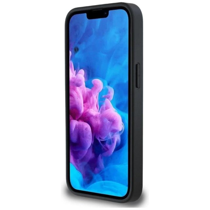 iPhone 16e odinis juodos spalvos BMW dėklas