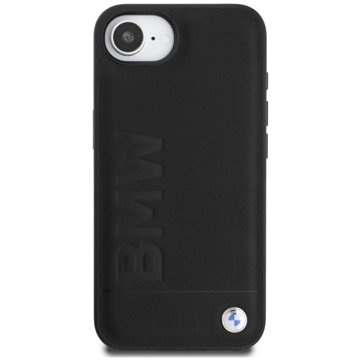 iPhone 16e odinis juodos spalvos BMW dėklas
