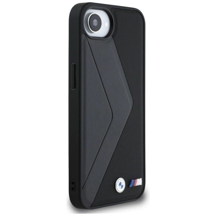 Telefono dėklas iPhone 16 – juodas, BMW, su MagSafe