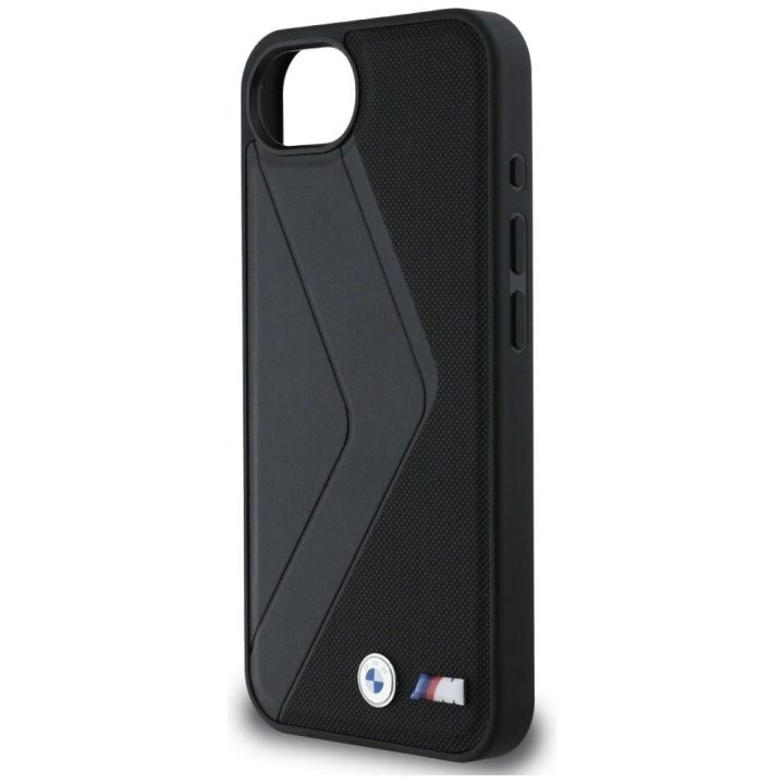 Telefono dėklas iPhone 16 – juodas, BMW, su MagSafe