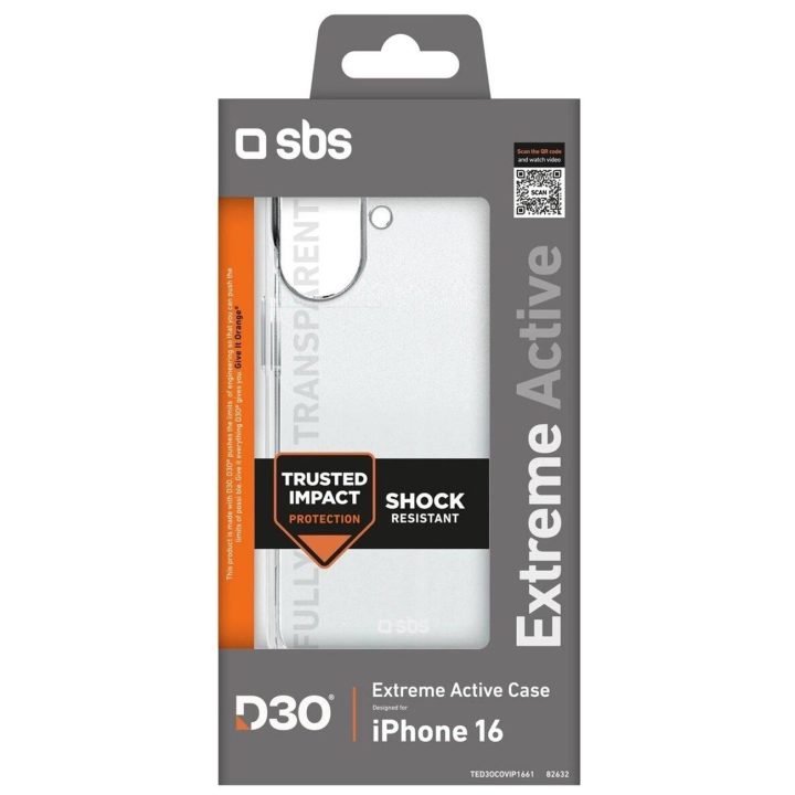 Dėklas iPhone 16E telefonui, atsparus smūgiams