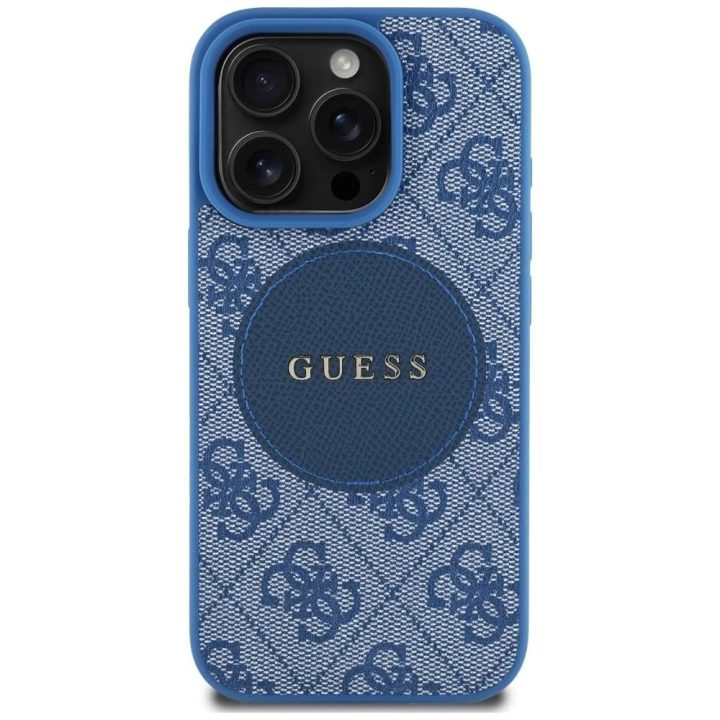 Dėklas mėlynas su 4G logotipu iPhone 16 Pro Max