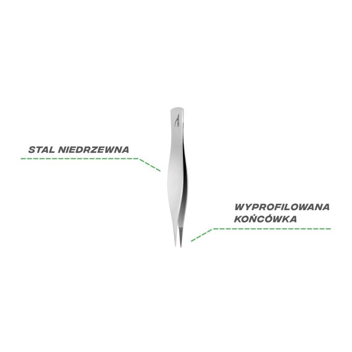Pincetas antakiams nerūdijančio plieno
