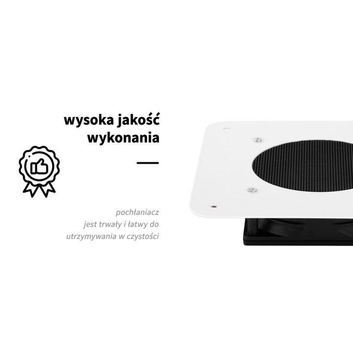 Dulkių surinkėjas manikiūrui baltos spalvos 100 W