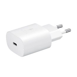 Telefono įkroviklis Samsung 25W baltos spalvos